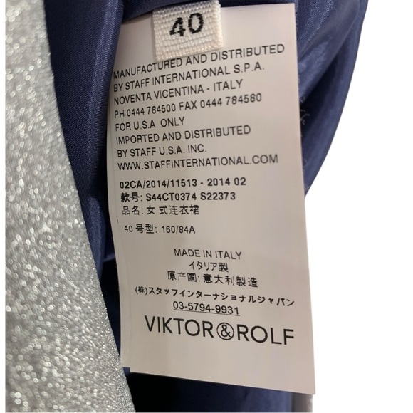 ViKtor & Rolf Scoop Neck Peplum Gown Size XS - Picture 7 of 8